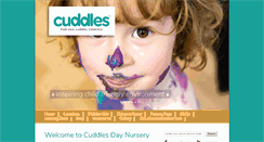 Desktop Screenshot of cuddlesnursery.co.uk